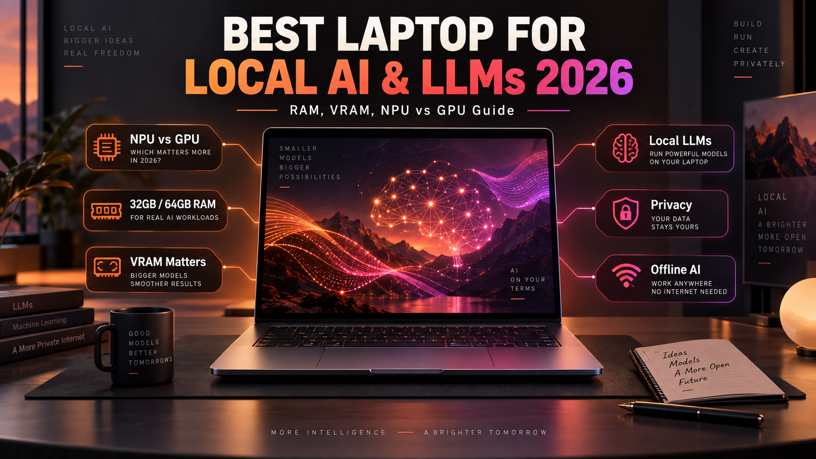 Best Laptop for Local AI and LLMs in 2026: NPU vs GPU, RAM, VRAM and Privacy Guide